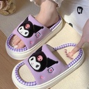 PANTUFLAS TIPO SANDALIA DE KUROMI